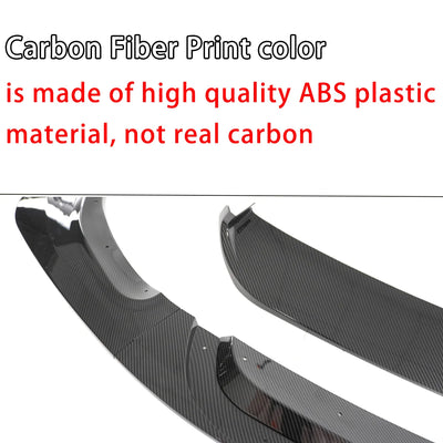 Lèvre Pare-Chocs Avant BMW M3 F80 M4 F82 2015-2020 - installé sur véhicule - Becquet Voiture