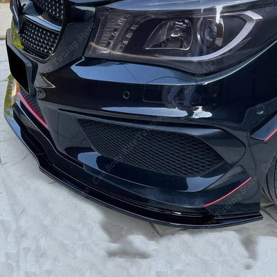 Lèvre Pare-Chocs Avant Mercedes CLA C117 2013-2015 - vue de profil - Becquet Voiture