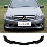 Lèvre Pare-Chocs Avant Mercedes Classe C W204 2007-2011 - vue rapprochée - Becquet Voiture