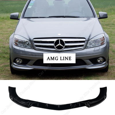 Lèvre Pare-Chocs Avant Mercedes Classe C W204 2007-2011 - vue rapprochée - Becquet Voiture