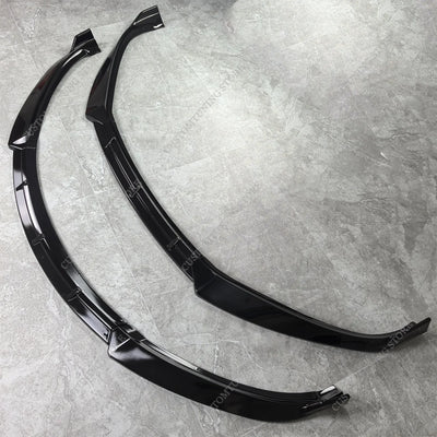 Lèvre Spoiler Pare-Chocs Avant Tesla Model S 2012-2020 - installé sur véhicule - Becquet Voiture