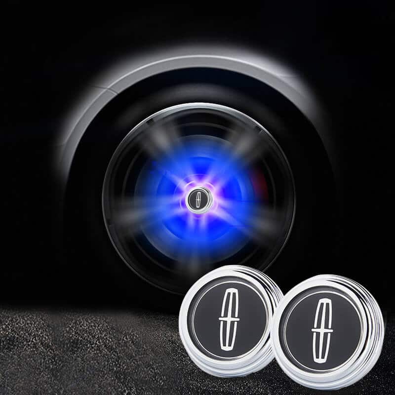 Cache Moyeu LED Lincoln 55mm Flottant Étanche Multicolore