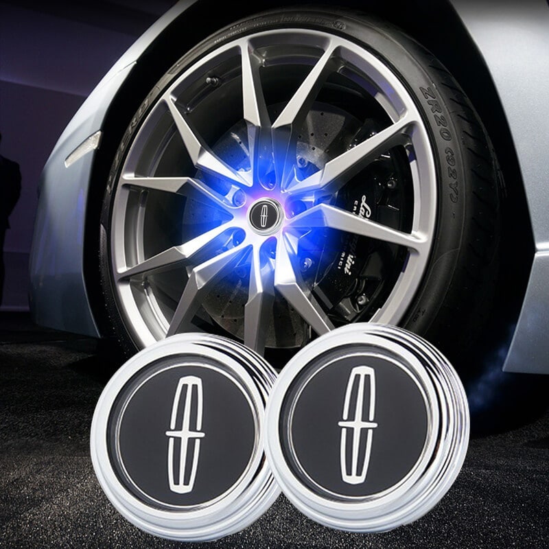 Cache Moyeu LED Lincoln 55mm Flottant Étanche Multicolore