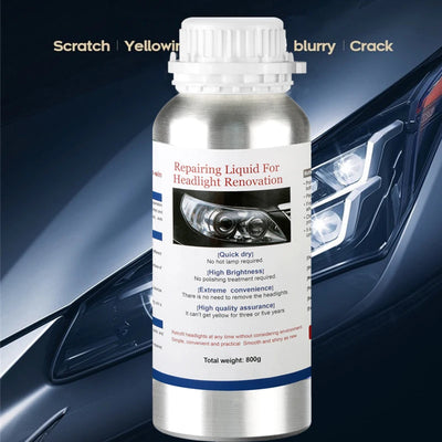 Liquide de Polissage et Restauration Carrosserie 800ml - installé sur véhicule - Becquet Voiture