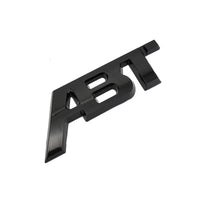 Logo ABT Badge Autocollant Calandre Audi VW - vue arrière - Becquet Voiture