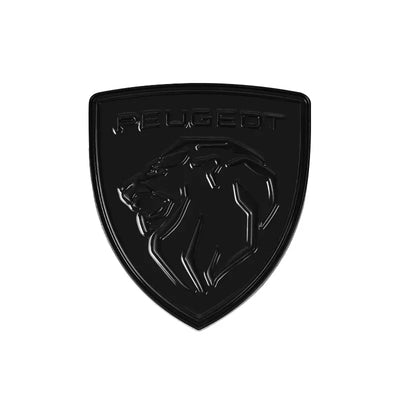 Logo Aile Peugeot Badge Latéral 5.9cm Multi-Coloris - packshot studio - Becquet Voiture