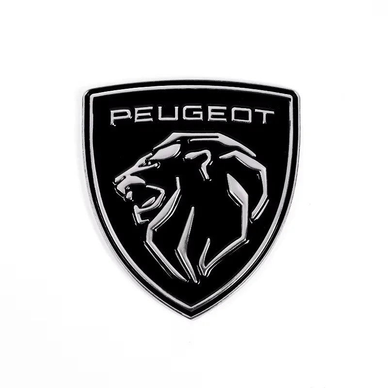 Logo Aile Peugeot Badge Latéral 5.9cm Multi-Coloris - vue de face - Becquet Voiture
