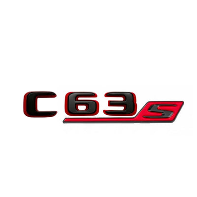 Logo AMG C43 C63S Mercedes Classe C Coffre - installé sur véhicule 2 - Becquet Voiture