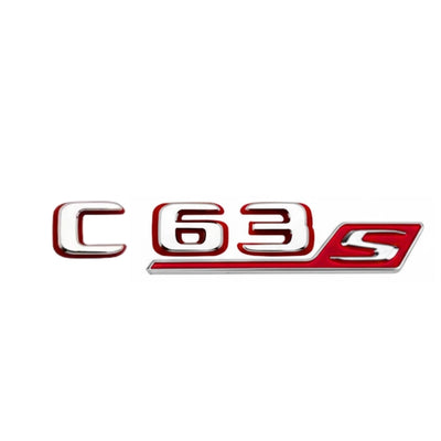 Logo AMG C43 C63S Mercedes Classe C Coffre - vue de trois-quarts 2 - Becquet Voiture