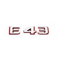 Logo AMG E43 E53 E63S Classe E W213 W214 - en situation - Becquet Voiture