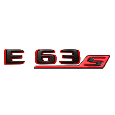 Logo AMG E43 E53 E63S Classe E W213 W214 - installé sur véhicule - Becquet Voiture