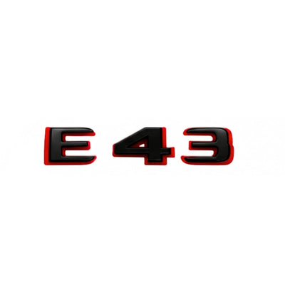 Logo AMG E43 E53 E63S Classe E W213 W214 - vue de dessus - Becquet Voiture