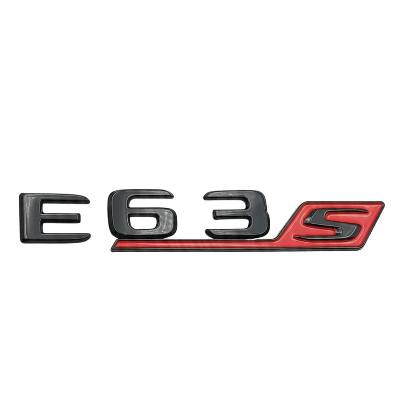 Logo AMG E43 E53 E63S Classe E W213 W214 - vue de face 2 - Becquet Voiture