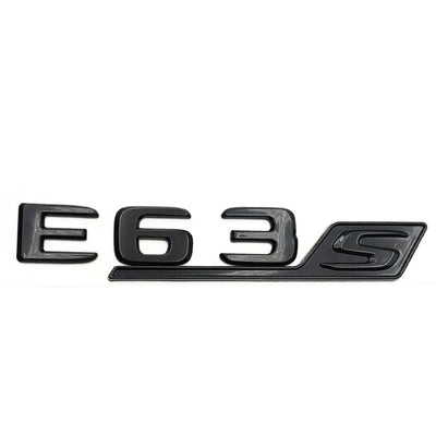 Logo AMG E43 E53 E63S Classe E W213 W214 - vue de profil 2 - Becquet Voiture