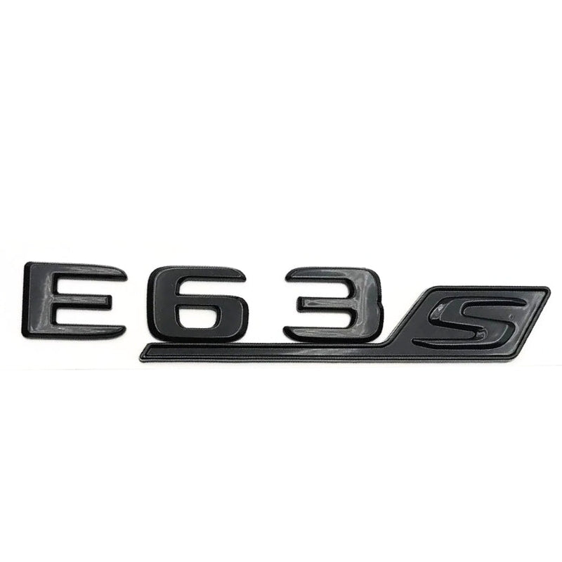 Logo AMG E43 E53 E63S Classe E W213 W214 - vue de profil 2 - Becquet Voiture