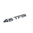 Logo Audi 45 TFSI Noir Brillant 17.5cm