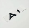 Logo Audi A1 Noir Emblème Arrière 9cm