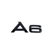 Logo Audi A6 Noir Emblème Arrière 90x35mm