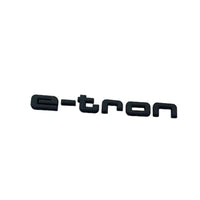 Logo Badge Audi E-tron S Line 11cm - vue de dessus - Becquet Voiture