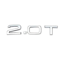 Logo Badge Audi Moteur 1.8T 2.0T 3.0T V6 V8 V10 - détail du montage 3 - Becquet Voiture