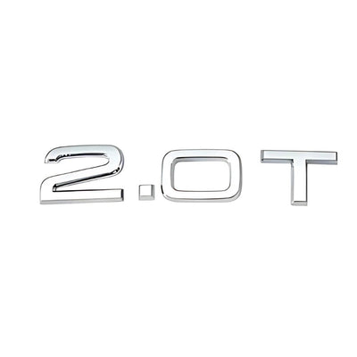 Logo Badge Audi Moteur 1.8T 2.0T 3.0T V6 V8 V10 - détail du montage 3 - Becquet Voiture
