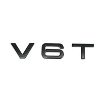 Logo Badge Audi Moteur 1.8T 2.0T 3.0T V6 V8 V10 - en situation 3 - Becquet Voiture