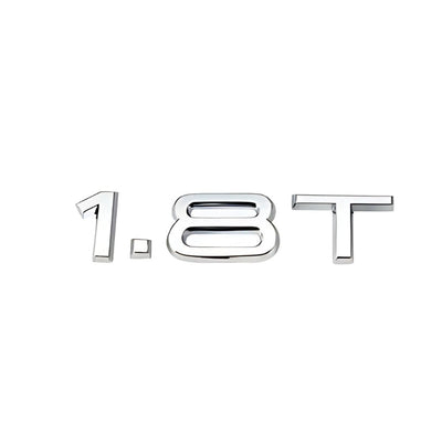 Logo Badge Audi Moteur 1.8T 2.0T 3.0T V6 V8 V10 - installé sur véhicule 3 - Becquet Voiture