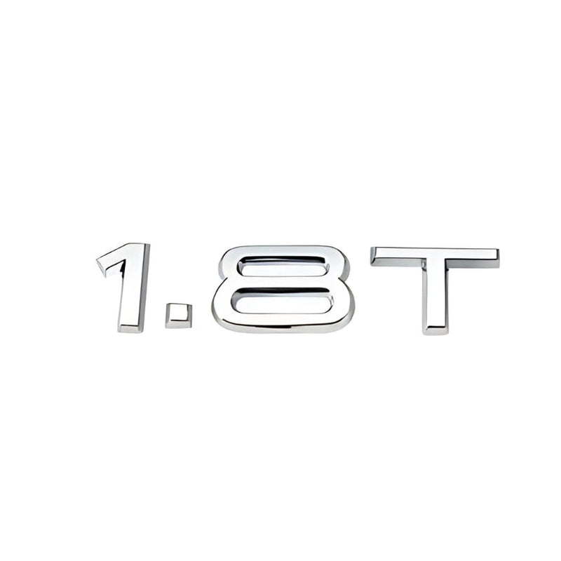 Logo Badge Audi Moteur 1.8T 2.0T 3.0T V6 V8 V10 - installé sur véhicule 3 - Becquet Voiture
