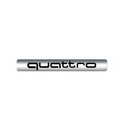 Logo Badge Audi Moteur 1.8T 2.0T 3.0T V6 V8 V10 - packshot studio 2 - Becquet Voiture