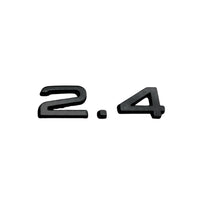 Logo Badge Audi Moteur 1.8T 2.0T 3.0T V6 V8 V10 - packshot studio - Becquet Voiture