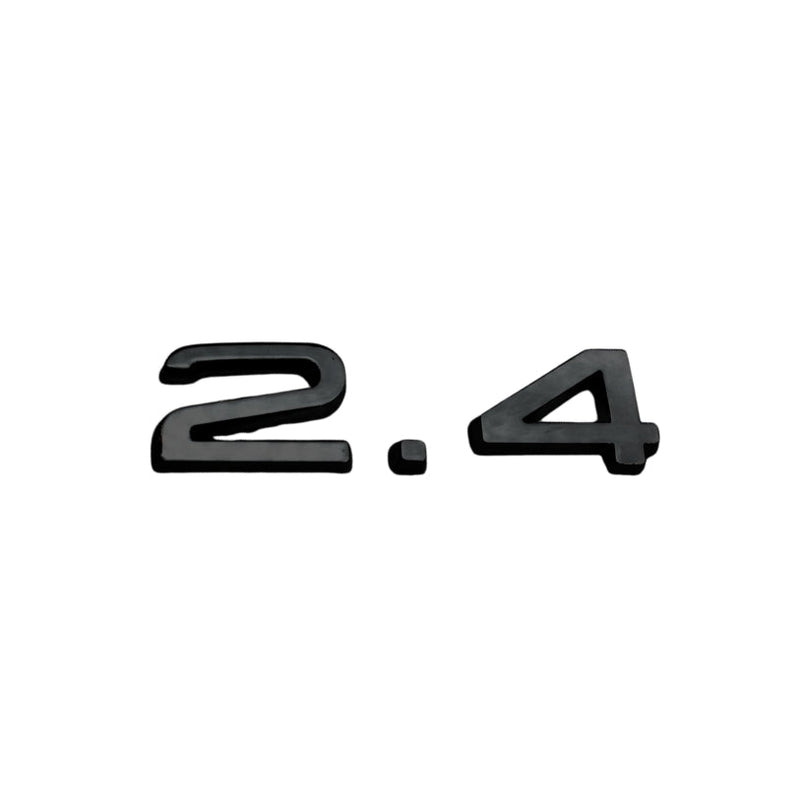 Logo Badge Audi Moteur 1.8T 2.0T 3.0T V6 V8 V10 - packshot studio - Becquet Voiture
