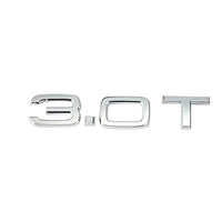 Logo Badge Audi Moteur 1.8T 2.0T 3.0T V6 V8 V10 - vue de dessus 3 - Becquet Voiture