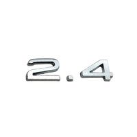 Logo Badge Audi Moteur 1.8T 2.0T 3.0T V6 V8 V10 - vue de dessus - Becquet Voiture