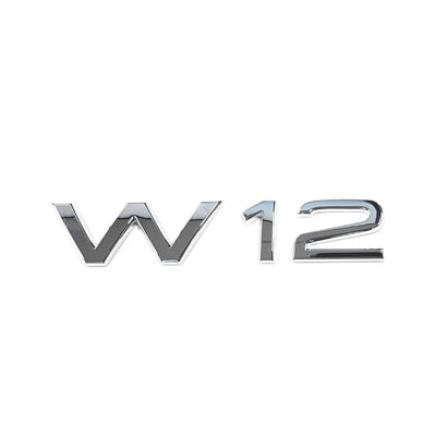 Logo Badge Audi Moteur 1.8T 2.0T 3.0T V6 V8 V10 - vue de face 3 - Becquet Voiture