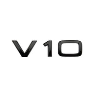 Logo Badge Audi Moteur 1.8T 2.0T 3.0T V6 V8 V10 - vue rapprochée 2 - Becquet Voiture