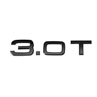 Logo Badge Audi Moteur 1.8T 2.0T 3.0T V6 V8 V10 - vue rapprochée 3 - Becquet Voiture