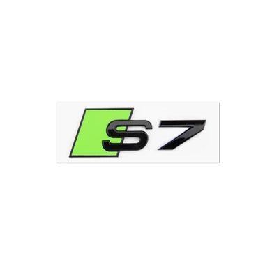 Logo Badge Audi S1 S3 S4 S5 S6 S7 S8 SQ - détail du montage 3 - Becquet Voiture