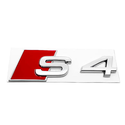 Logo Badge Audi S1 S3 S4 S5 S6 S7 S8 SQ - détail du montage 4 - Becquet Voiture