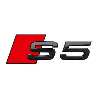 Logo Badge Audi S1 S3 S4 S5 S6 S7 S8 SQ - en situation 2 - Becquet Voiture