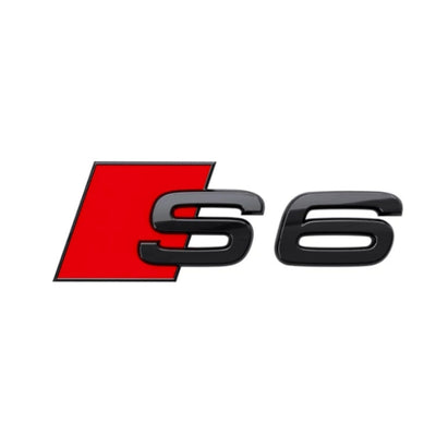 Logo Badge Audi S1 S3 S4 S5 S6 S7 S8 SQ - packshot studio 2 - Becquet Voiture