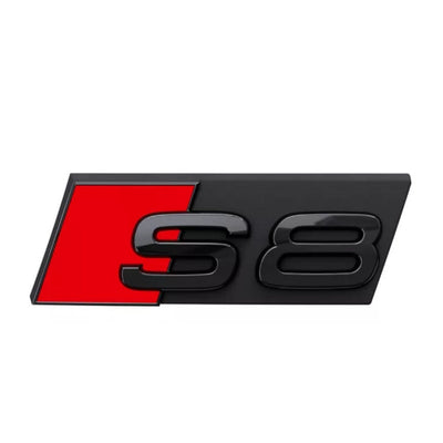 Logo Badge Audi S1 S3 S4 S5 S6 S7 S8 SQ - vue arrière - Becquet Voiture
