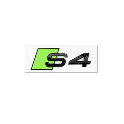 Logo Badge Audi S1 S3 S4 S5 S6 S7 S8 SQ - vue de dessus 3 - Becquet Voiture