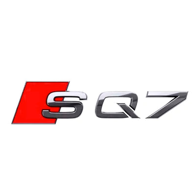 Logo Badge Audi S1 S3 S4 S5 S6 S7 S8 SQ - vue de dessus - Becquet Voiture