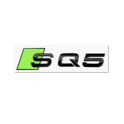 Logo Badge Audi S1 S3 S4 S5 S6 S7 S8 SQ - vue de face 4 - Becquet Voiture