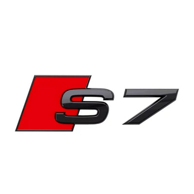 Logo Badge Audi S1 S3 S4 S5 S6 S7 S8 SQ - vue rapprochée 2 - Becquet Voiture