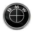 Logo BMW Noir Bleu Carbone 50e Anniversaire