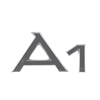 Logo Coffre Audi A1 A3 A4 A5 A6 A7 A8 Q - détail du montage - Becquet Voiture