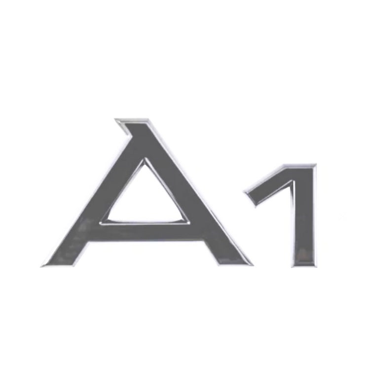 Logo Coffre Audi A1 A3 A4 A5 A6 A7 A8 Q - détail du montage - Becquet Voiture