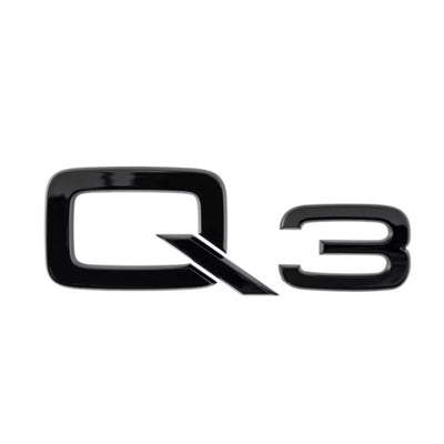 Logo Coffre Audi A1 A3 A4 A5 A6 A7 A8 Q - en situation 2 - Becquet Voiture