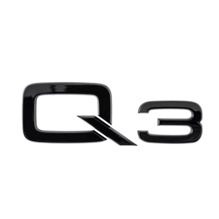 Logo Coffre Audi A1 A3 A4 A5 A6 A7 A8 Q - en situation 2 - Becquet Voiture